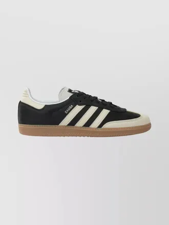adidas leather low-top sneakers