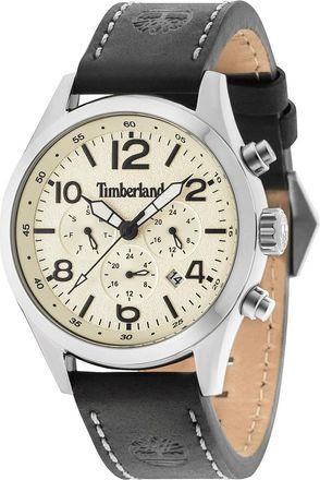Timberland Mens Horloge Ashmont Black Stainless Steel - One Size