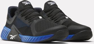 Reebok Trainingsschuh REEBOK FLIP CHARGE, Herren, Gr. 42,5, schwarz, vector blau, wei&szlig;, Synthetik, Textil, Schuhe Trainingsschuh