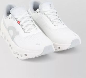 On recycled polyester low-top sneakers