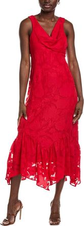 Taylor Chiffon Burnout Maxi Dress