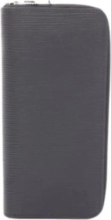 Louis Vuitton Pre-owned Wallets, male, Black, Size: ONE SIZE Pre-owned Long Wallet (bi-fold)