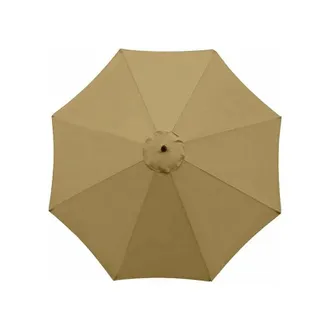 OEM Copertura Di Ricambio Per Ombrellone, 8 Stecche, 3 M, Cachi
