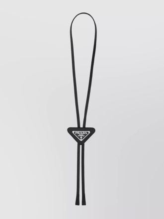 Prada necklace leather lariat unique design