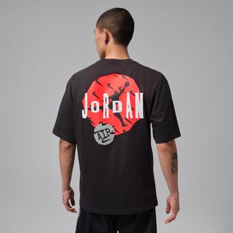 Nike Jordan Mens Jordan Graphic T-Shirt in Black | IQ0816-045