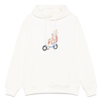 Dr&ocirc;le de Monsieur Heren, Sweatshirts & Hoodies, Wit, Maat: XL