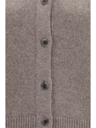 Lisa Yang Womens Cardigan Zirelle Truffle Cashmere (capra Hircus) Sweater