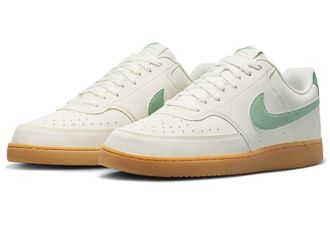 Nike Court Vision Low V2 Premium Mens Shoes Sail/Steam : 11.5 D - Medium, Faux Leather