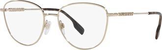 Burberry Virginia Demo Cat Eye Ladies Eyeglasses BE1376 1340 55