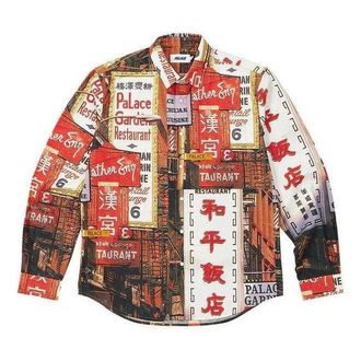 Palace Downtown Shirt Red P24SHT005