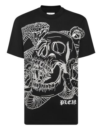Philipp Plein T-Shirt Ronde Hals Snake