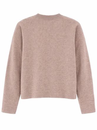 Max Mara Cashmere and Wool Blend Sweater - Beige