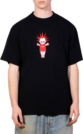 Pleasures Punkpie Cotton Graphic T-Shirt in Black at Nordstrom, Size X-Large