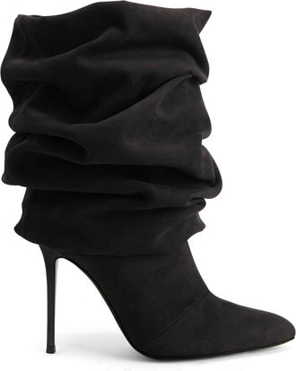 Giuseppe Zanotti 105mm Evrin boots - women - Suede - 35 - Black