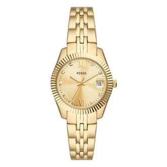 Fossil Watches - Dames - Horloges - Geel - ONE Size - Accessoires