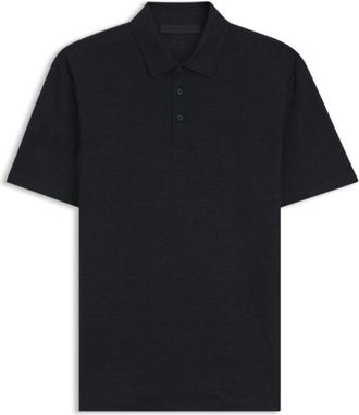BOSS BY BECKHAM polo shirt in linen