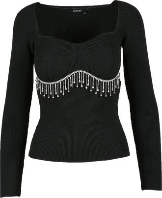 Anouki Viscose Stretch Top - Black