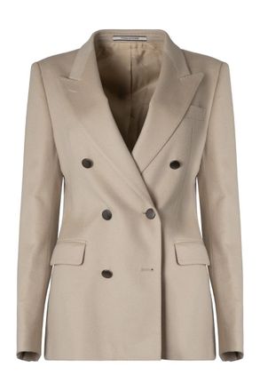 Tagliatore Double-Breasted Cashmere Blazer