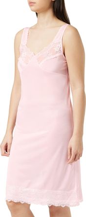 Marlon Womens P106 Freya Plain Full Slip, Pink, 26