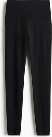 H&M Yoga Leggings With Softmove Lycra in Black at Nordstrom, Size X-Small