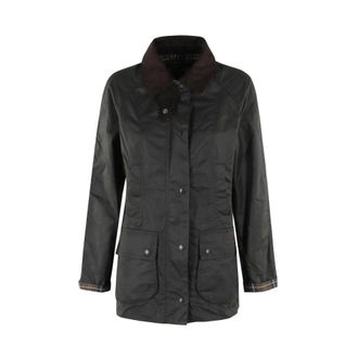 Barbour Classic Beadnell Wax Jacket - Dames - Zomerjassen - Groen - S - Katoen - Jassen