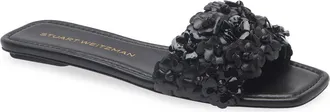 Stuart Weitzman Meadow Slide Sandal in Black at Nordstrom Rack, Size 5.5
