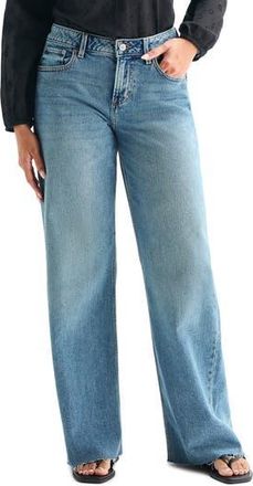 Lucky Brand Baggy Wide Leg Jeans in Golden Bell Cut at Nordstrom Rack, Size 25 32