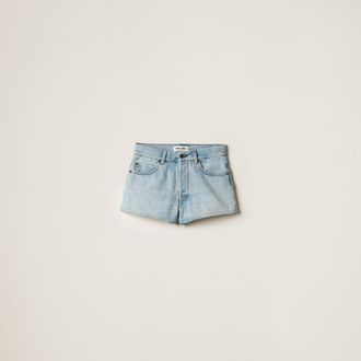 Miu Miu Denim shorts