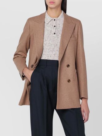 Blaz&eacute; Milano cashmere blend double-breasted blazer