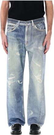 Our Legacy Vintage Denim Wijde Pijp Broek - Heren - Regular Fit Jeans - Blauw - W34 - Denim - Jeans