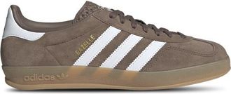adidas Mens adidas Originals Gazelle - Shoes White/Gold Metallic/Earth Strata Size 10.0