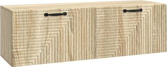 vidaXL Mueble Para Tv De Pared Roble Sonoma 98 X 31 X 30 Cm Vidaxl