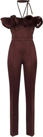 Elisabetta Franchi Mujer, Monos, Marr&oacute;n, Talla: S