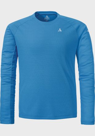 Sch&ouml;ffel Funktionsshirt SCH&Ouml;FFEL Mountain Longsleeve Style Blaueis MNS, Herren, Gr. 54, blau (8275, blau), Oberstoff: 100% Polyester, Rundhals, Shirts Funktion