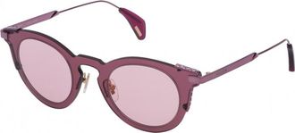 Police Womens SPL624 46 4605AA Sunglasses - Pink - One Size