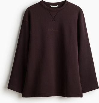 H&M Sweatshirt mit Textmotiv - Red