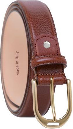 Ghurka Heritage handcrafted genuine leather belt in Chestnut at Nordstrom, Size 34