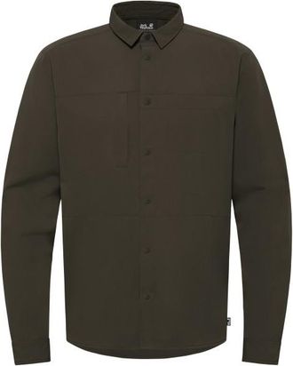 Jack Wolfskin Sierra Canyon L/S Hemd f&uuml;r Herren | oliv