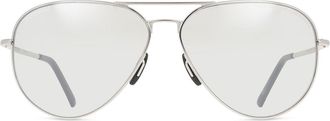 Porsche Design P8508 C199 Mens Sunglasses Silver Size 60