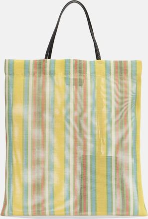 The Row Borsa Barn Mini in mesh a righe