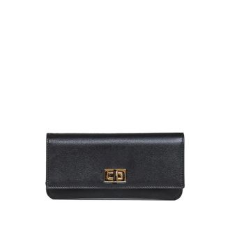 Fendi Wallets & Cardholders, female, Black, Size: ONE SIZE Continental Wallet