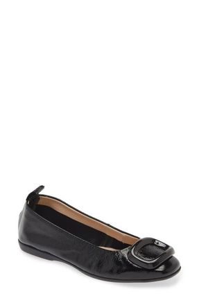 Wonders Ballet Flat in Lack Black at Nordstrom, Size 8-8.5Us