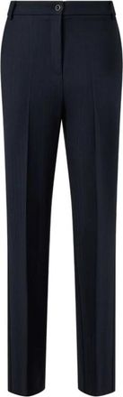 Pinko Rechte broek - Dames - Straight fit broeken - Blauw - L - Broeken