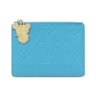 Louis Vuitton Blue Leather Wallet (Bi-Fold) (Pre-Owned)