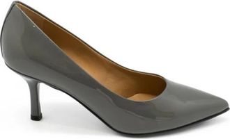 Walter Steiger Leren Pumps - Dames - Pumps - Grijs - 35 1/2 EU - Leer - Schoenen