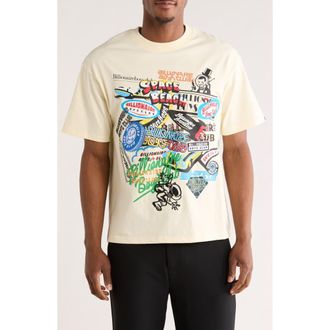 Billionaire Boys Club Space Beach Club Graphic T-Shirt in Winter White at Nordstrom Rack, Size Xxx-Large
