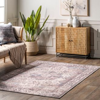 nuLOOM Sharyn Traditional Vintage Cotton Area Rug