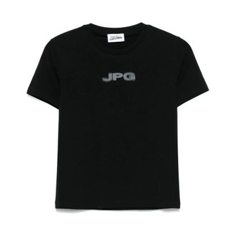 Jean Paul Gaultier T-Shirts, female, Black, L, JPG Baby Tee