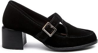 Kelsi Dagger Caleb T-Strap Loafer Heels