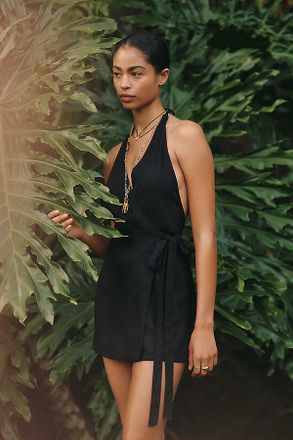 L*Space Taura Halter-Neck Mini Dress